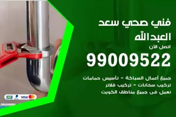 فني صحي سعد العبد الله